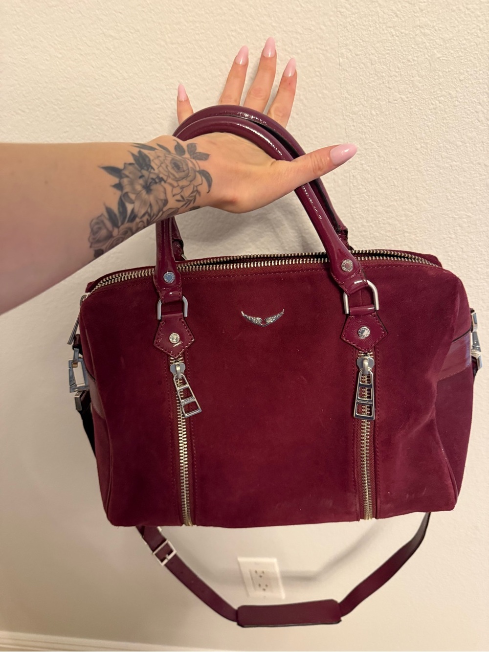 Zadig & Voltaire Suede Bag